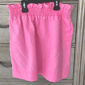 Jcrew hot pink skirt size 00